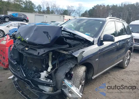 2012 Mercedes-Benz Ml 350 4Matic из США, поврежденный, VIN 4JGDA5HB5CA032034